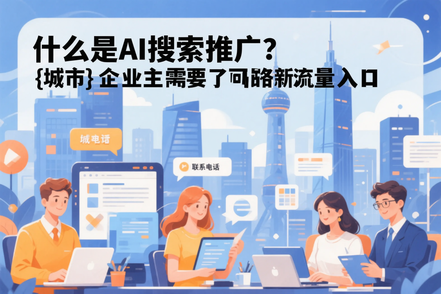 什么是AI搜索推广？文昌企业主需要了解的新流量入口