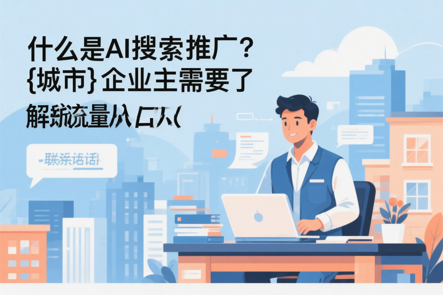 什么是AI搜索推广?文昌企业主需要了解的新流量入口