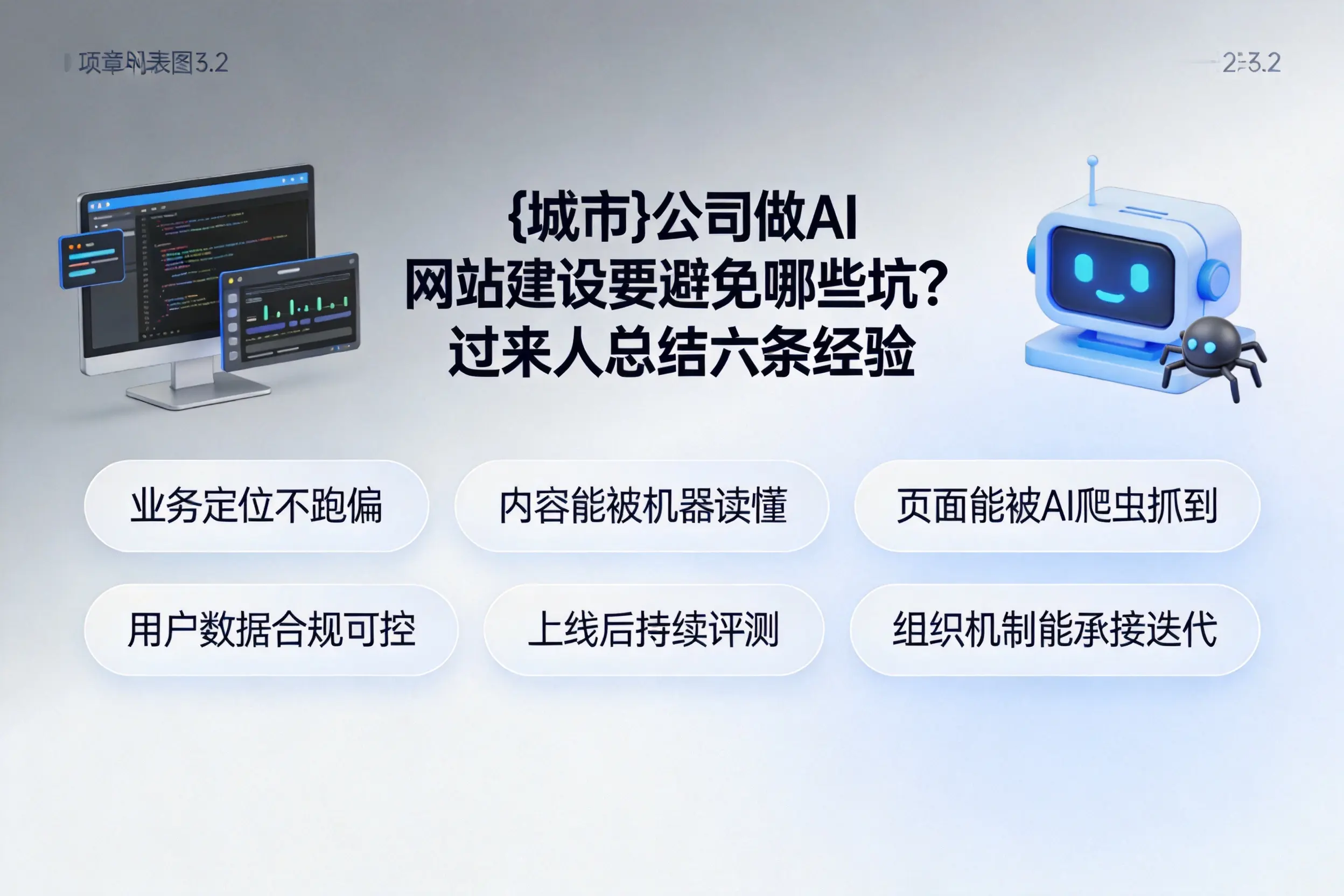 文昌公司做AI网站建设要避免哪些坑？过来人总结六条经验