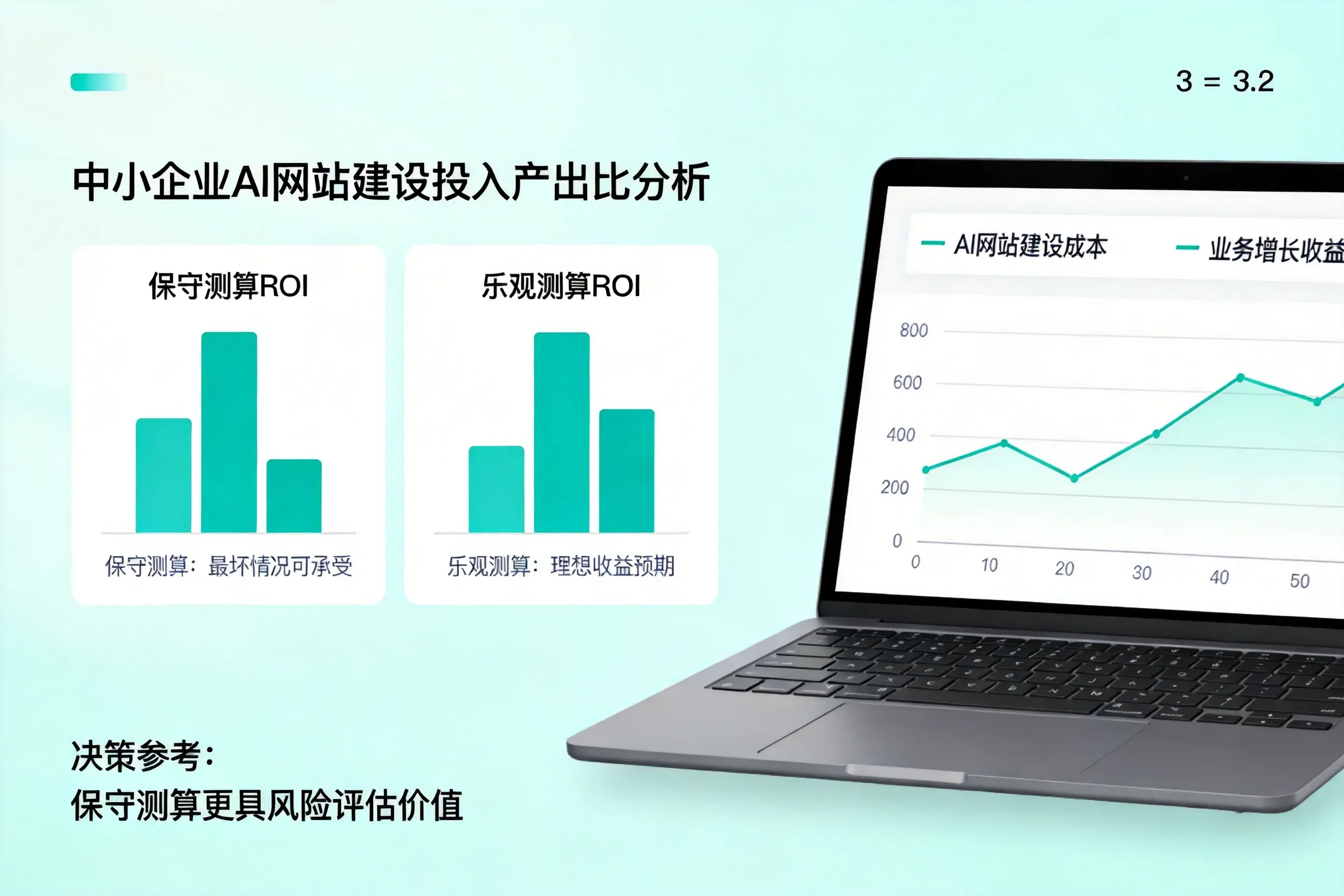 文昌中小企业AI网站建设投入产出比怎么算？先看这份分析
